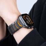 42/44/45/49mm 高級 チタン製 交換用バンド アップルウォッチ バンド Apple watch series8 /7/ 6/ 5 腕時計バンド 金具 全4色 SKU:AC02082026014 - Image 13