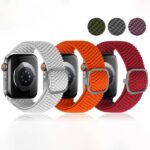 アップルウォッチ バンド ナイロンバンド Apple Watchバンド apple watch 44mm 45mm 46mm 49mm ULTRA ナイロン ベルト AppleWatchベルト スポーツバンド  全14色 SKU:AC02082026015 - Image 5