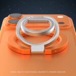 両面 折り畳式 マグネット式 スマホ スタンド Magsafe対応 スマートフォン 強磁器マグネット 全機種対応 マグネット iphone スタンド 落下防止