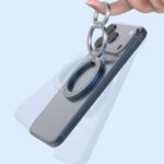 両面 折り畳式 マグネット式 スマホ スタンド Magsafe対応 スマートフォン 強磁器マグネット 全機種対応 マグネット iphone スタンド 落下防止