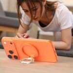 両面 折り畳式 マグネット式 スマホ スタンド Magsafe対応 スマートフォン 強磁器マグネット 全機種対応 マグネット iphone スタンド 落下防止