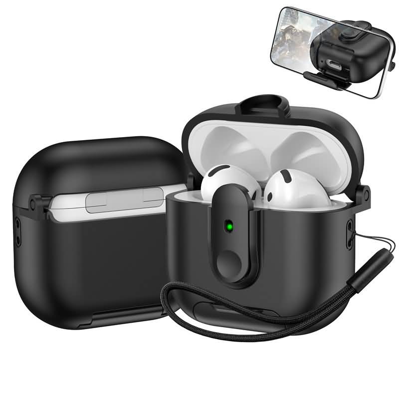 Airpods pro2 2in1 PC+TPUケース AirPods3 第三世代 TPU Airpods pro3 カバー エアーポッズ カバー