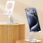 折れ畳式 スマホスタンド スマートフォン スタンド スマートフォンホルダー L/S-Size スマホアクセサリー全2色 SKU:AC02132026016 - Image 3
