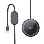 PD25W 快速充電器 ワイヤレスチャージャー QI2.2 ワイヤレス充電器 iPhone充電器 type- C 装着のままでも充電可能  SKU:AC02132026018 - Image 2