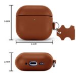 Airpods 4 2in1 本革 ケース AirPods3 第三世代 本革 Airpods Pro 2 カバー エアーポッズ カバー