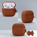 Airpods 4 2in1 本革 ケース AirPods3 第三世代 本革 Airpods Pro 2 カバー エアーポッズ カバー