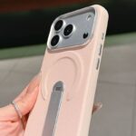 iPhone17 背面型ケース iphone16 背面型ケース magsafe対応ケース iPhone 16 Pro Max PUレザー ケース