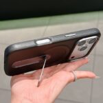 iPhone17 背面型ケース iphone16 背面型ケース magsafe対応ケース iPhone 16 Pro Max PUレザー ケース