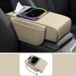 車用アームレスト収納ボックス  車内収納ボックス  電話ホルダー 隙間収納 ウォーターボトル  スマホ カー用品 ドライブ 車用品 カー用品 全5色 SKU:AC02142026001 - Image 6
