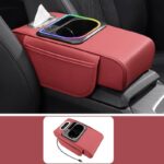 車用アームレスト収納ボックス  車内収納ボックス  電話ホルダー 隙間収納 ウォーターボトル  スマホ カー用品 ドライブ 車用品 カー用品 全5色 SKU:AC02142026001 - Image 5
