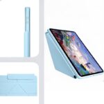 ipadair4/5/6/7手帳型ケース スタンド機能 アップル アイパッド 背面型ケース カバー