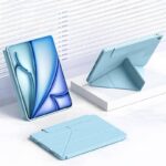 ipadair4/5/6/7手帳型ケース スタンド機能 アップル アイパッド 背面型ケース カバー