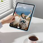ipadair4/5/6/7手帳型ケース スタンド機能 アップル アイパッド 背面型ケース カバー