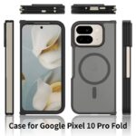 Google Pixel 10 Pro Fold 2in1 PC+TPU ケース magsafe対応ケースGoogle Pixel 10 Pro Fold ケース 全面保護 耐衝撃 保護ケース スマホケース