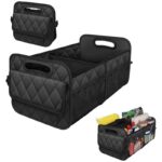 トランク 収納 ボックス  メッシュポケット付き 車用収納ボックス 折りたたみ 収納ケース トランクボックス 全2色 SKU:AC02252026031