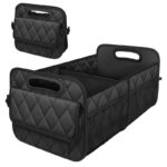 トランク 収納 ボックス  メッシュポケット付き 車用収納ボックス 折りたたみ 収納ケース トランクボックス 全2色 SKU:AC02252026031 - 画像 (4)