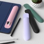 Apple pencil1/2通用 ペンシルホルダー シリコン製 apple pencil1 Apple Pencil2 紛失防止