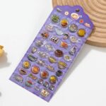 [ロット要求10枚] 3D 立体 シール ぷっくり シール【1枚】立体 3Dシール ぷくぷくシール