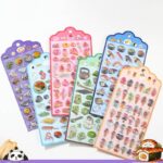 [ロット要求10枚] 3D 立体 シール ぷっくり シール【1枚】立体 3Dシール ぷくぷくシール