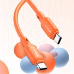 USB Type-c to Type-c ケーブル  60W対応ケーブル  シリコンケーブル  DUX DUCIS 充電ケーブル 充電コードUSB-C to Lightning 27W 充電ケーブル Type-Cケーブル  全2色 SKU:AC02272026007 - Image 6