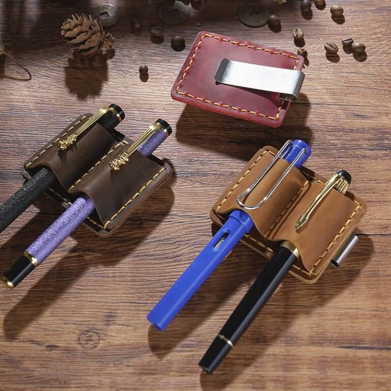 ペンホルダー【2本差し】ペンケース ペン挿し クリップ ペン 手帳 取り付け