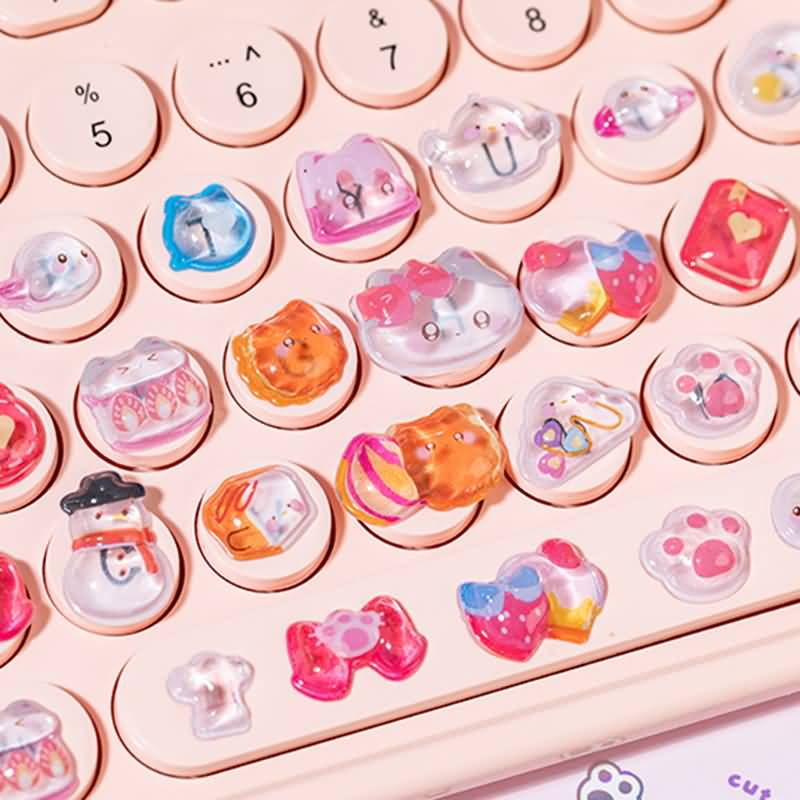 3D 立体 シール ぷっくり シール【1枚】立体 3Dシール ぷくぷくシール