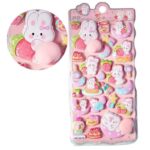 [ロット要求10枚] ふわふわ もちもち シール 【1枚】立体 シール ぷくぷくシール 3Dシール  全8種類 SKU:AC10262025001 - Image 14