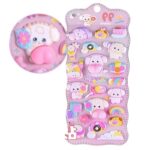 [ロット要求10枚] ふわふわ もちもち シール 【1枚】立体 シール ぷくぷくシール 3Dシール  全8種類 SKU:AC10262025001 - Image 10