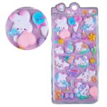 [ロット要求10枚] ふわふわ もちもち シール 【1枚】立体 シール ぷくぷくシール 3Dシール  全8種類 SKU:AC10262025001 - Image 6