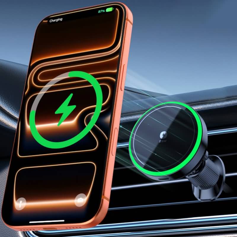 車載ホルダー ワイヤレス充電器 Qi2.2認証 PD25W急速充電 車載ホルダー 冷却ファン内蔵