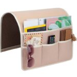 ソファー リモコン 収納ポケット ソファー アームレスト 収納 便利グッズ 雑誌 新聞 スマホ タブレット