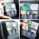 ソファー リモコン 収納ポケット ソファー アームレスト 収納 便利グッズ 雑誌 新聞 スマホ タブレット