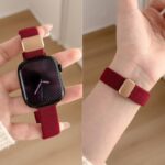 アップルウォッチ バンド ナイロン バンド Apple Watchバンド apple watch 44mm 45mm 46mm 49mm ULTRA ナイロン ベルト AppleWatchベルト スポーツバンド  全8色 SKU:AC02282026014 - Image 3