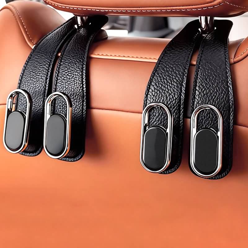 車用 ヘッドレストフック 単個 カーシートバックフックカーヘッドレストフック 荷物掛け車用収納フック カーアクセサリー ヘッドレストハンガー 後部座席