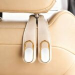 車用 ヘッドレストフック 単個 カーシートバックフックカーヘッドレストフック 荷物掛け車用収納フック カーアクセサリー ヘッドレストハンガー 後部座席