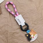 ストラップ 合成革レザー リストストラップ ハンドストラップ キーホルダースマホケース