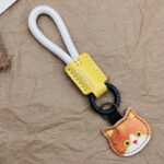 ストラップ 合成革レザー リストストラップ ハンドストラップ キーホルダースマホケース