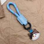 ストラップ 合成革レザー リストストラップ ハンドストラップ キーホルダースマホケース