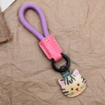 ストラップ 合成革レザー リストストラップ ハンドストラップ キーホルダースマホケース