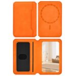 iPhone・スマホ 通用Magsafe対応ケース 強力磁 ケース 角度調節可能 折れ畳式 カード収納可能 ケース