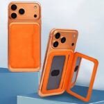 iPhone・スマホ 通用Magsafe対応ケース 強力磁 ケース 角度調節可能 折れ畳式 カード収納可能 ケース