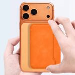 iPhone・スマホ 通用Magsafe対応ケース 強力磁 ケース 角度調節可能 折れ畳式 カード収納可能 ケース