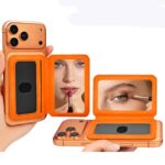 iPhone・スマホ 通用Magsafe対応ケース 強力磁 ケース 角度調節可能 折れ畳式 カード収納可能 ケース