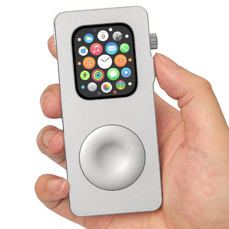 Apple Watch Ultra3/2/1 49mm 用 アルミニウム合金ケース Apple Watch iWatch レトロ iPod スタイル ミュージックプレイヤーケース
