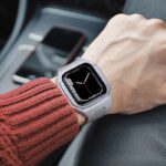 Quick view Add to compare Add to wishlist アップルウォッチ ケース 一体型 バンド メタル製バンド Apple Watch 44mm 45mm 合金 ベルト appleWatch ベルト