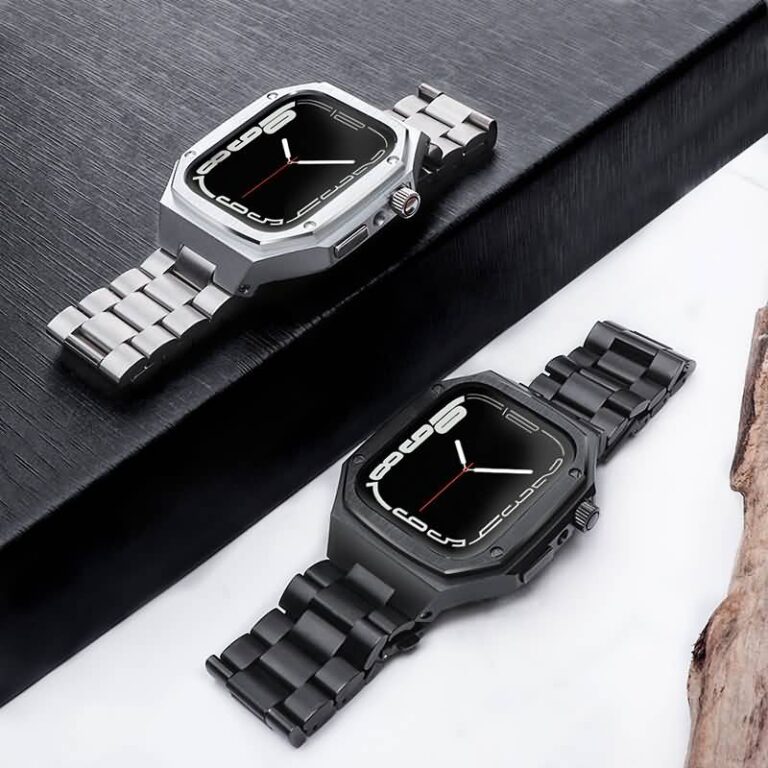 Quick view Add to compare Add to wishlist アップルウォッチ ケース 一体型 バンド メタル製バンド Apple Watch 44mm 45mm 合金 ベルト appleWatch ベルト