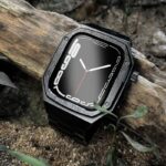 Quick view Add to compare Add to wishlist アップルウォッチ ケース 一体型 バンド メタル製バンド Apple Watch 44mm 45mm 合金 ベルト appleWatch ベルト