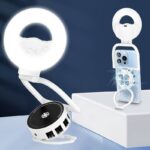 自撮りライト 撮影用ライト MagSafe スマホライト 折りたたむ USB充電式 撮影用