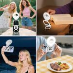 自撮りライト 撮影用ライト MagSafe スマホライト 折りたたむ USB充電式 撮影用