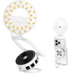 自撮りライト 撮影用ライト MagSafe スマホライト 折りたたむ USB充電式 撮影用